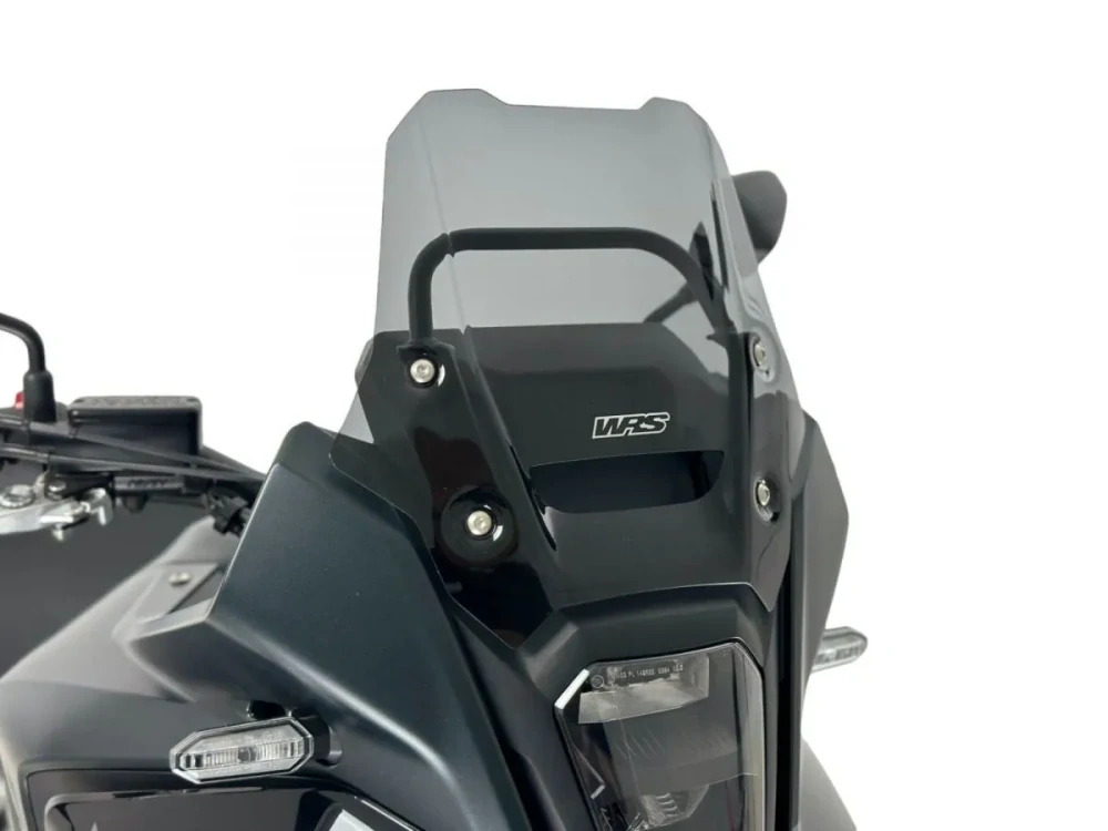 Plexi motocyklu WRS pro HONDA NX 400 rok 2024-2025 výška plexi 27 cm, barva tmavě kouřová