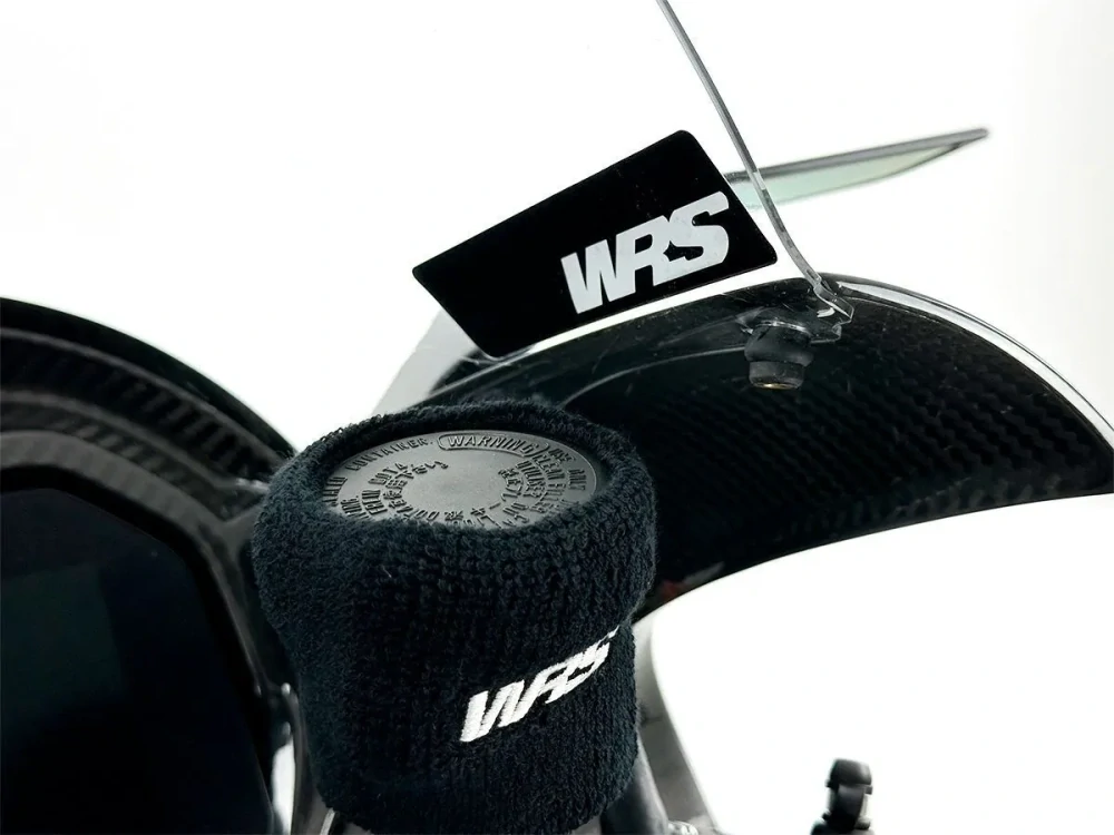 Plexi motocyklu WRS pro BMW M 1000 RR rok 2023-2024 barva čirá verze RACE 
