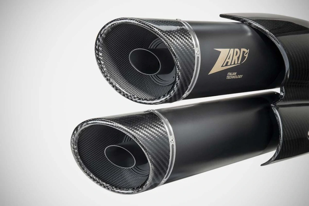 Výfukový systém motocyklu ZARD FULL KIT EXHAUST SYSTEM 2:1 pro motocykl HARLEY DAVIDSON Sportster S RH1250S ROK 2021-2025 VIZ POPIS, barva černá