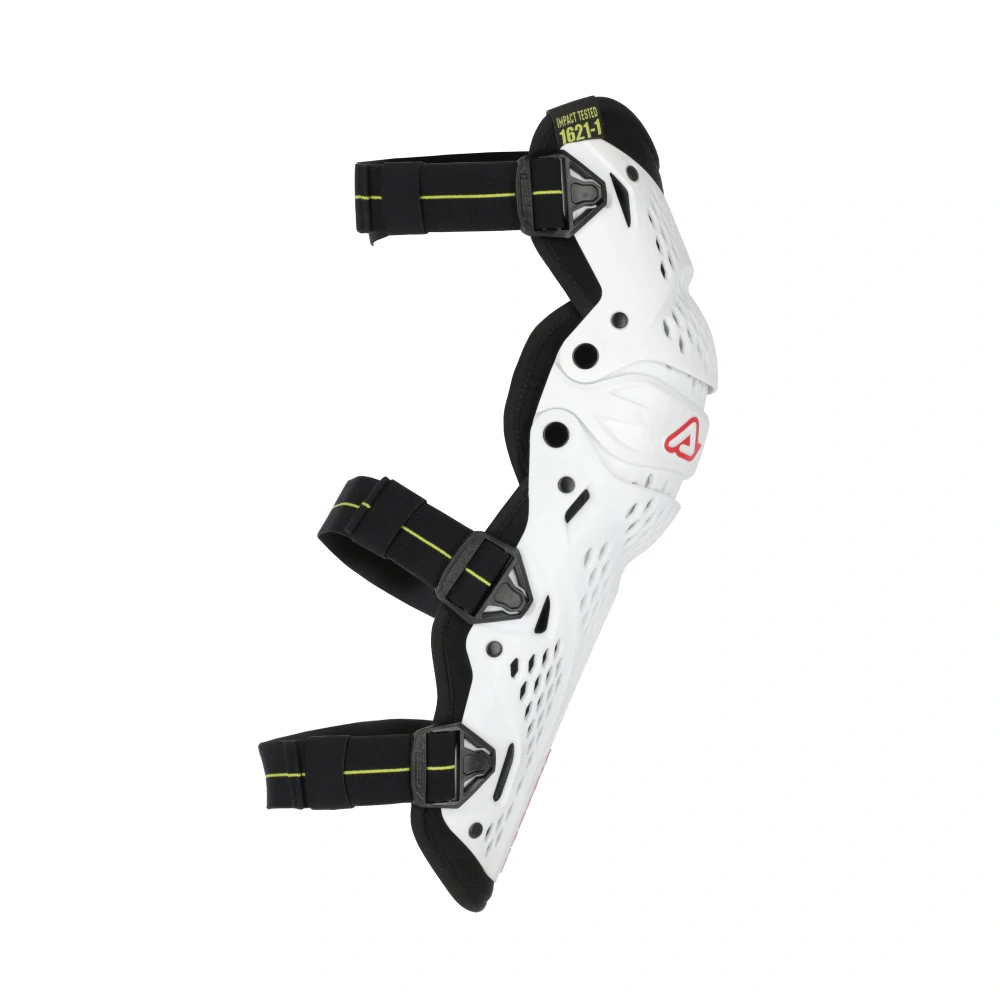 Kloubové kolenní chrániče /chrániče kolen ACERBIS KNEE GUARD IMPACT PRO barva bílá/černá