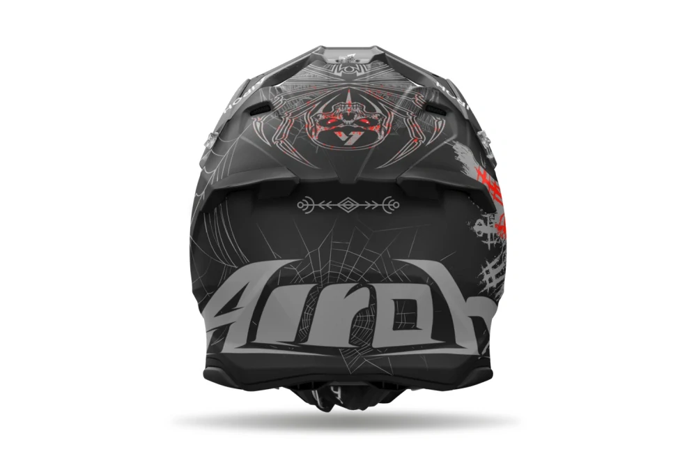 Motokrosová přilba AIROH TWIST 3 ARCADE barva černá/šedá matná