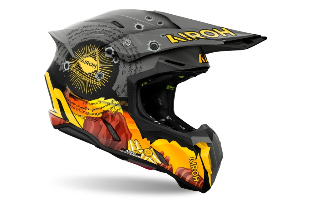 Motokrosová přilba AIROH TWIST 3 ADVENTURE barva multicolor