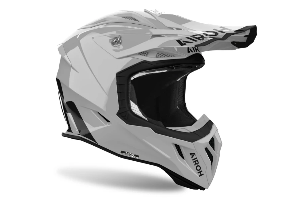 Motokrosová přilba AIROH AVIATOR ACE 2 COLOR barva šedá lesklá