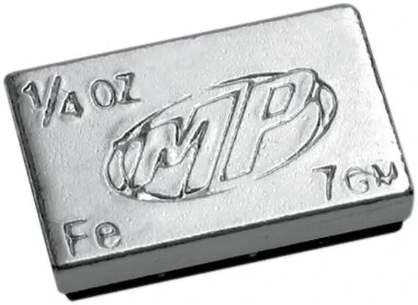 Závaží s lepící vrstvou pro vyvážení motocyklového kola MOTION PRO WHEEL WEIGHTS STEEL NICKEL 72 ks o váze 7 g (ks)