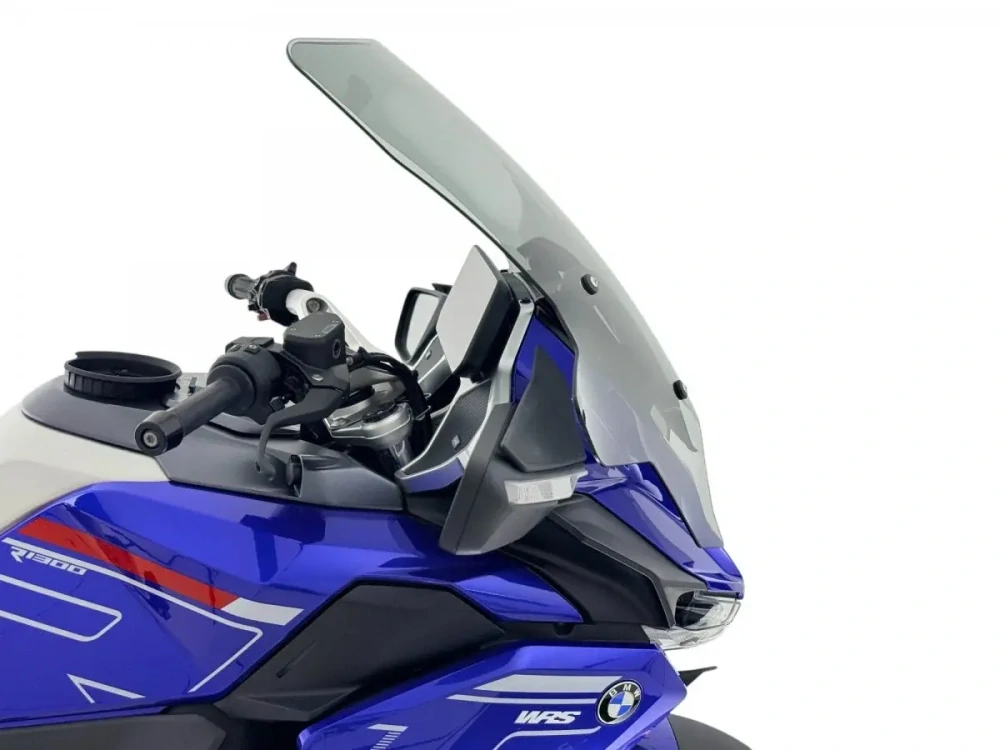 Plexi motocyklu WRS VERZE TOURING pro motocykl BMW R 1300 RT 2025-2026 barva kouřová, výška plexi 59,5 cm,