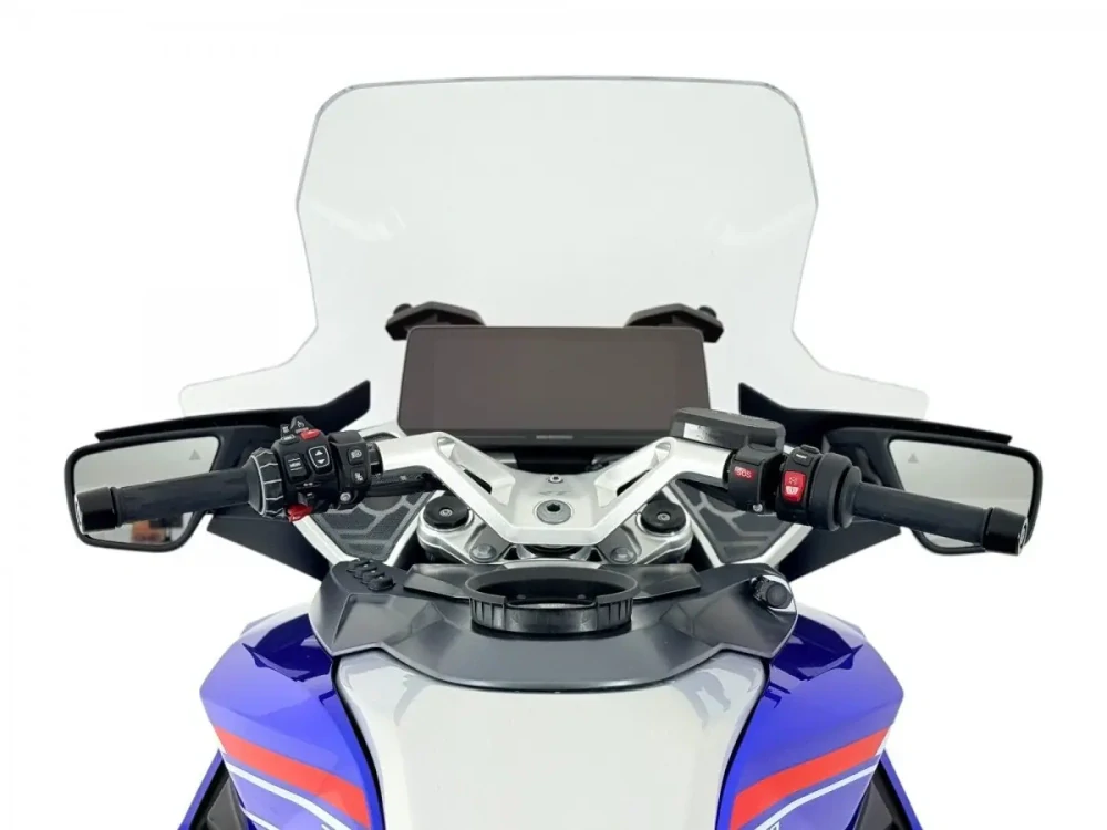 Plexi motocyklu WRS VERZE TOURING pro motocykl BMW R 1300 RT 2025-2026 barva čirá, výška plexi 59,5 cm,