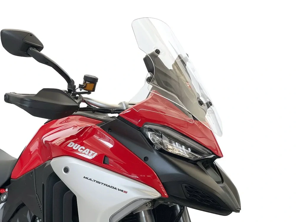 Deflektory motocyklu WRS pro MULTISTRADA V4 / S / S SPORT 2020-2026 barva čirá