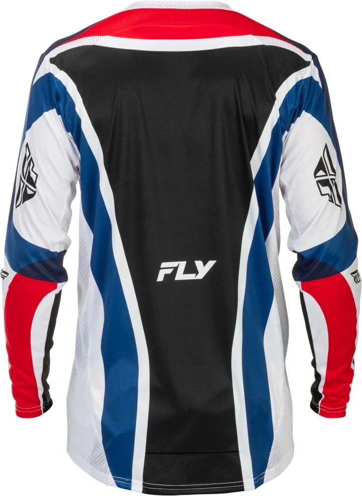 a Lehký a maximálně pohodlný motokrosový komplet kalhot+dresu FLY RACING LITE USA 2026 barva šedá/černá velikost 32+M