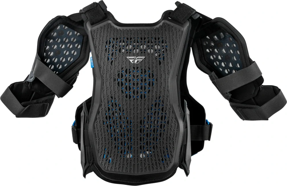 Chránič hrudi, zad a ramen pro motokros, MTB a další aktivity / chránič hrudníku a zad FLY RACING BLUEPRINT RCH-3 barva černá velikost L/XL obvod hrudníku 107–122 cm