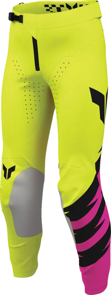 A Dětský sportovní motokrosový komplet kalhot a dresu THOR LAUNCHMODE SHOCKIE barva acid/fuchsia velikost 24+M