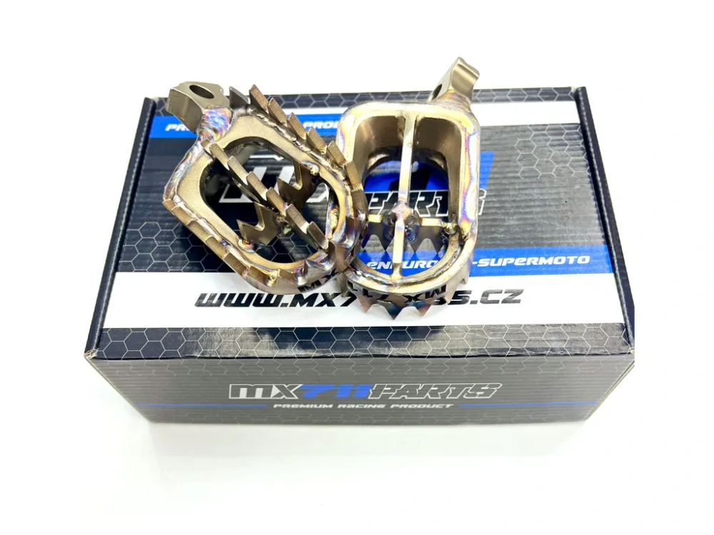 Motocyklové nerezové stupačky MX711 PEGS EVOLUTION pro motocykly KTM SX / SX-F 125/250/350/450 rok 2023-2026
