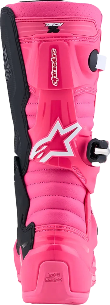 Dětské motokrosové boty / MX obuv ALPINESTARS TECH 7S barva černá/růžová/bílá