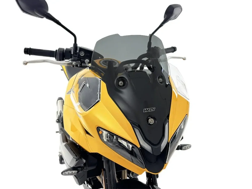 Plexi motocyklu WRS verze SPORT pro TRIUMPH TIGER SPORT 800 rok 2025-2026 barva tmavě kouřová , výška plexi 41 cm