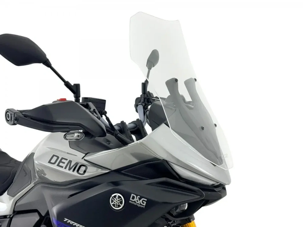 Plexi motocyklu WRS verze TOURING pro YAMAHA RACER 7 / GT rok 2025-2026 barva čirá, výška 53,5 cm