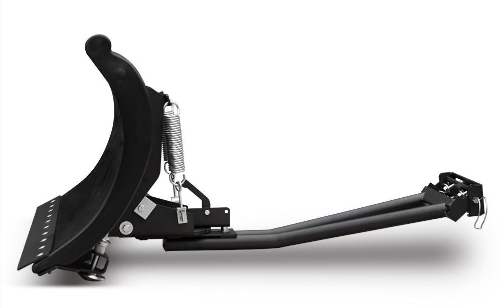 Odpružená sněhová radlice včetně adaptéru SHARK SNOW PLOW DELUXE barva černá, šířka 152 cm, černá