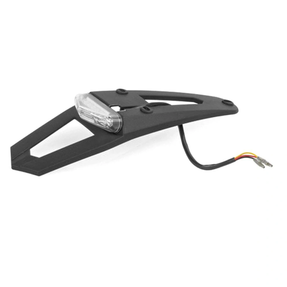 Držák SPZ se světlem POLISPORT RS LED TAILLIGHT barva plastu černá, čiré sklo 8569500001