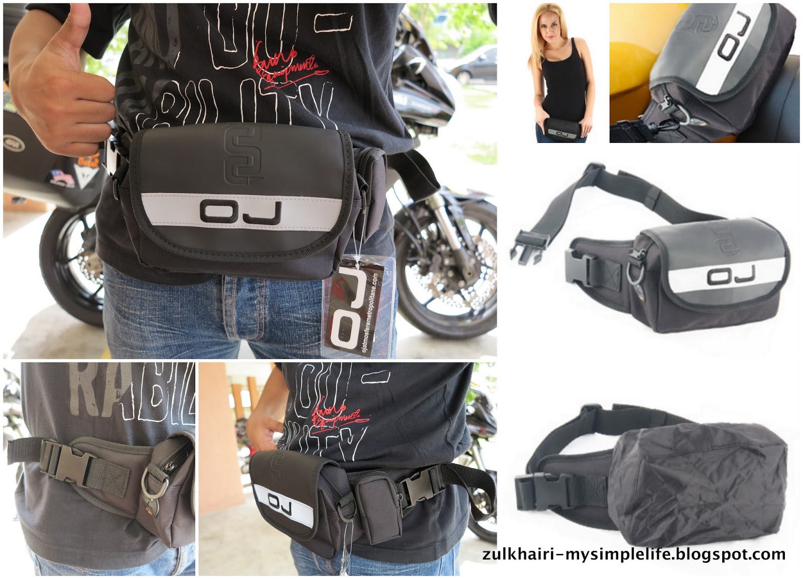 Ledvinka na nádrž motocyklu s magnetem OJ ATMOSFERE  BELT BAG