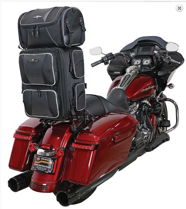 Taška - kufr - brašna na motocykl NELSON RIGG SISSY BAR BAG RT1 NR-210