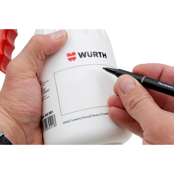 a Rozprašovač s pumpou WÜRTH obsah 1 litr