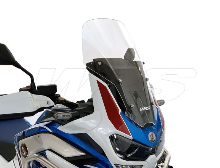 Plexi motocyklu WRS pro HONDA AFRICA TWIN CRF1100L ADV SPORTS rok 2020-2023 barva čirá, výška 48 cm