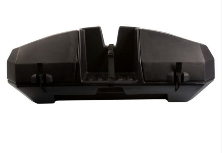 Zadní plastový ATV box KIMPEX OUTBACK TRUNK & HEATED černý, vyhřívané rukojeti