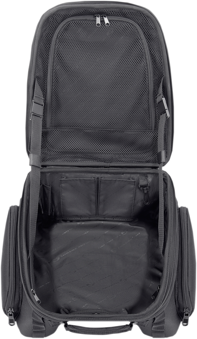 Zadní brašna na motocykl SADDLEMEN TAIL BAG TS1450R TACTICAL objem 23,8 litrů, barva černá