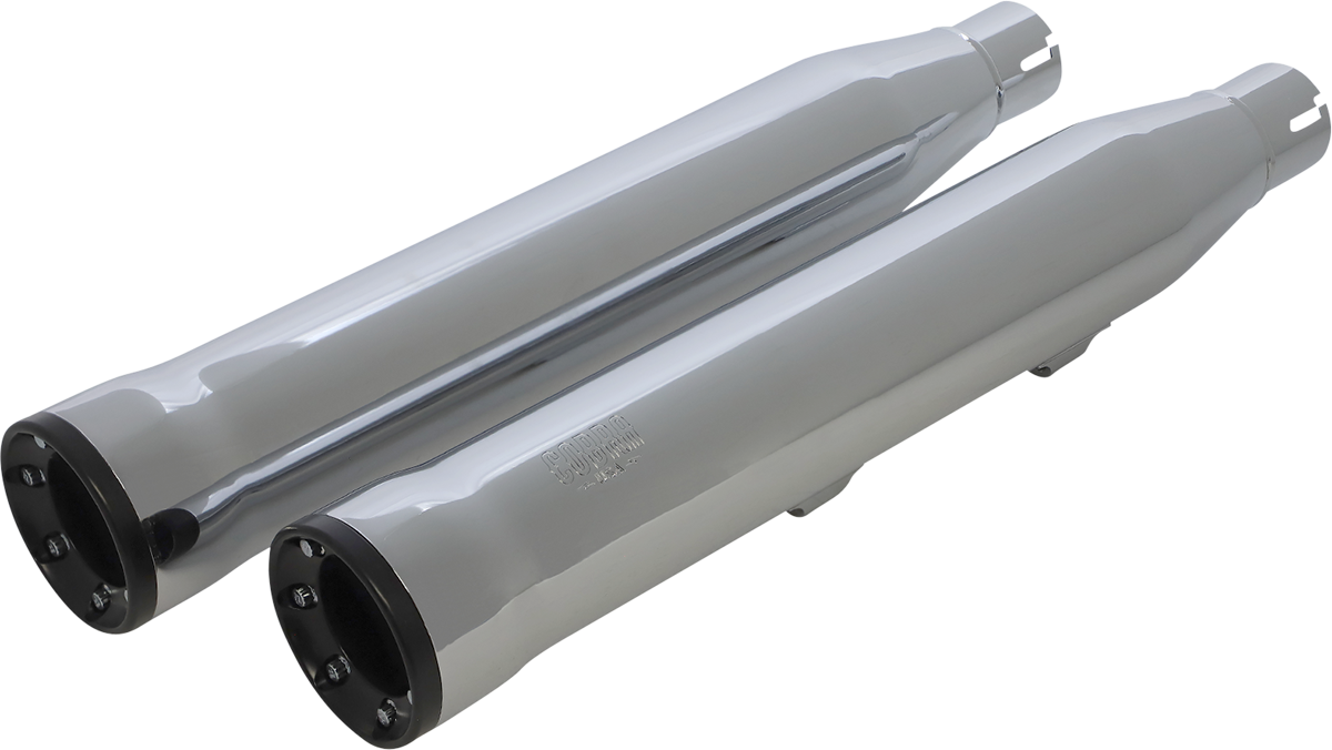 Koncovky výfuku COBRA RPT 3-INCH SLIP-ON MUFFLERS pro HARLEY DAVIDSON XL 883/1200 rok 2014-2022 viz popis, barva chrom