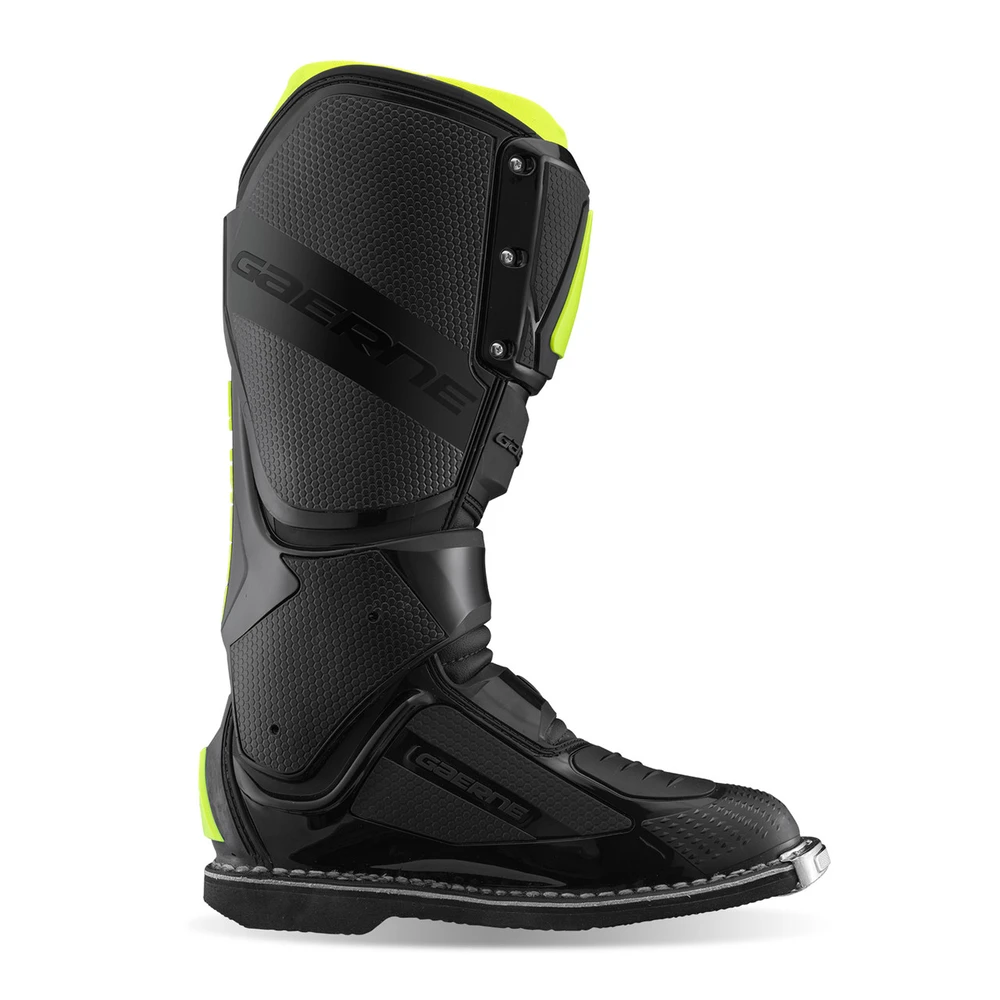 Motokrosové boty Gaerne SG 12 černá/žlutá fluo 