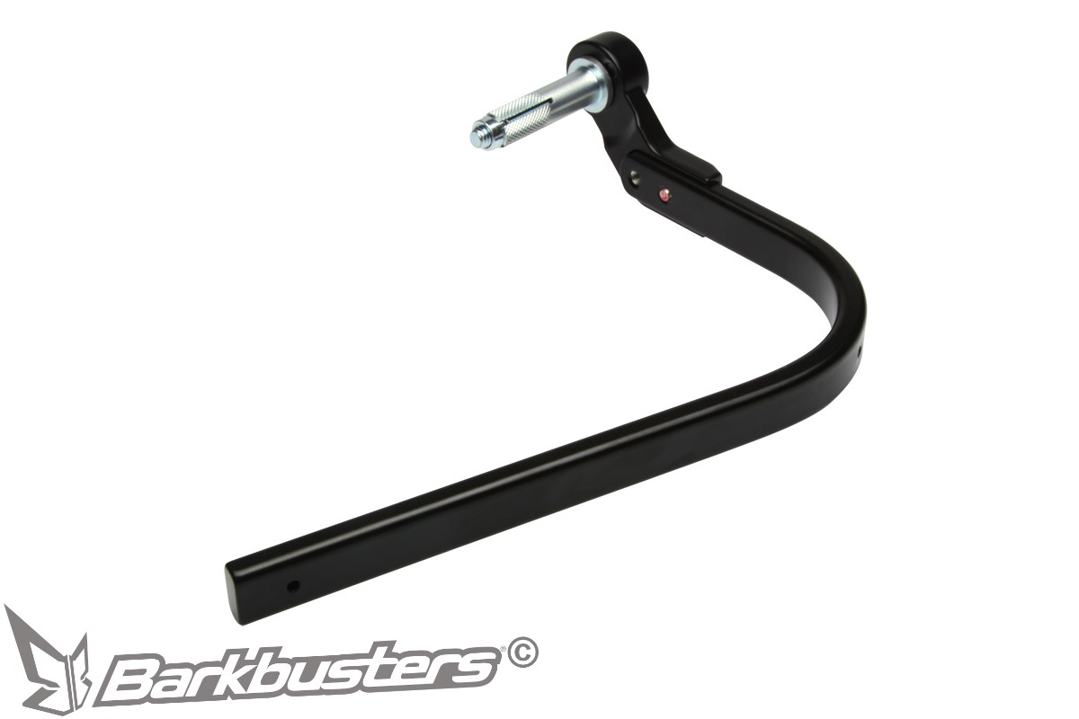 Univerzální jednobodová montážní sada ke krytům páček BARKBUSTERS UNIVERSAL Hardware Kit – Single Point Bar End Mount pro duté řidítka, pár 