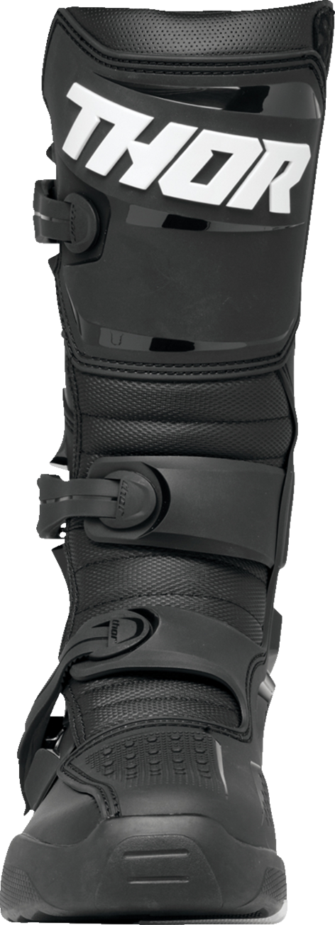 A Dětské motokrosové boty / MX boty / motokrosová obuv THOR BLITZ XR barva černá/bílá - pár, velikost US 2 / EU 33