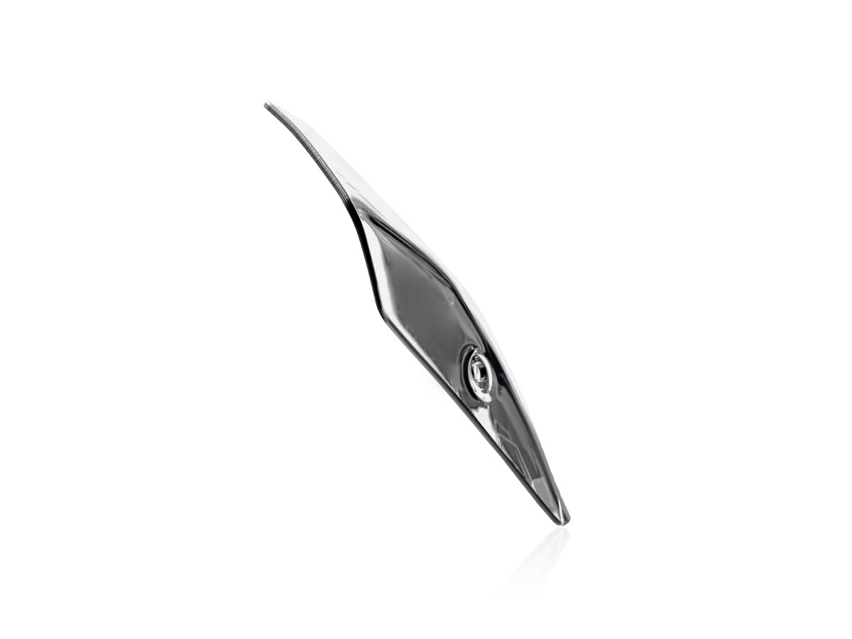 Plexi motocyklu WRS SPORT pro BMW S 1000 R rok 2022-2023, výška 25 cm, šíře 28cm, barva čirá