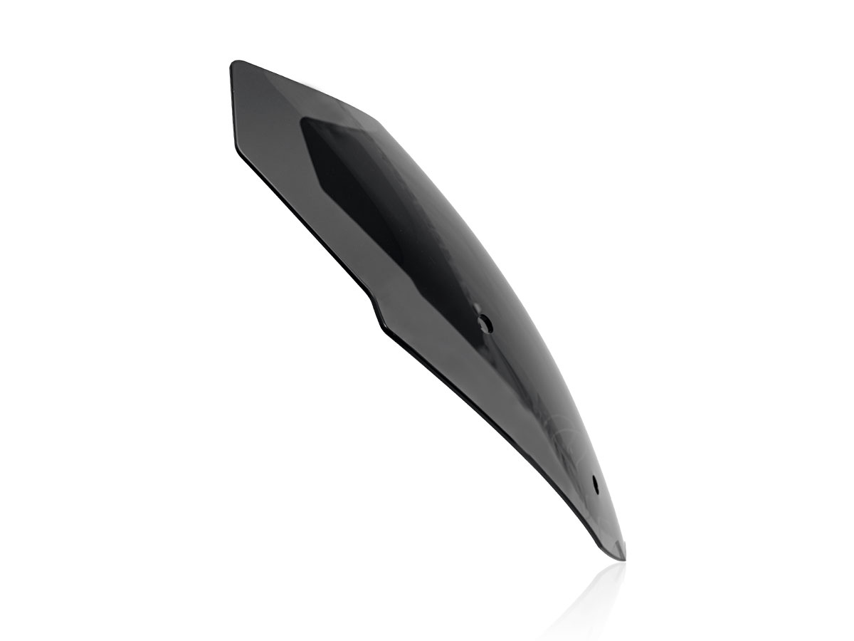 Plexi motocyklu WRS SPORT pro BMW R 1250 RT ABS rok 2021-2023, výška 52 cm až 59 cm, šířka 60 cm, barva tmavě kouřová