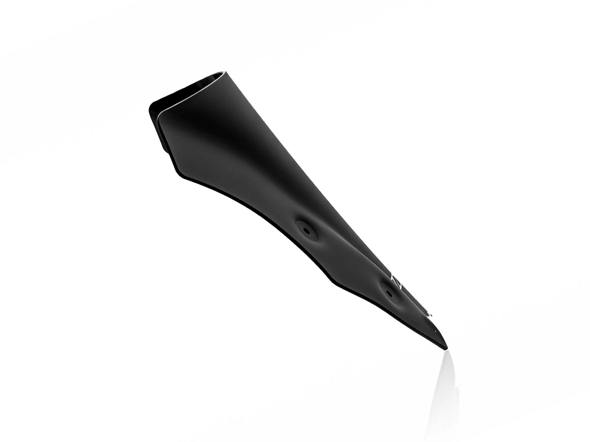 Plexi motocyklu WRS verze SPORT pro motocykly KAWASAKI Z 900 ABS rok 2020-2024, výška 23,5 cm, šíře 28 cm, barva matná černá