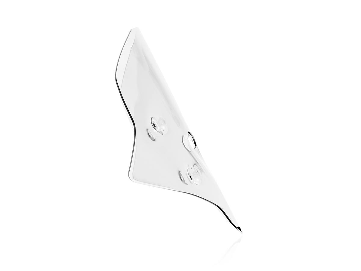 Plexi motocyklu WRS SPORT pro HONDA CB 750 ABS rok 2023, výška plexi 32 cm, šíře 32 cm, barva čirá