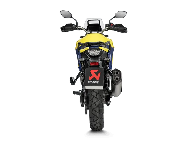 Koncovka výfuku motocyklu AKRAPOVIČ SLIP-ON SERIES MUFFLERS pro SUZUKI V-Strom 800 ABS 2022-2023 