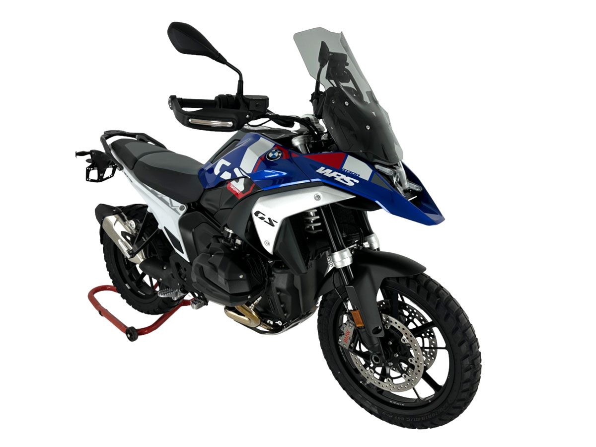 Plexi motocyklu WRS CAPONORD PLUS pro BMW R 1300 GS ABS rok 2023-2024 barva kouřová