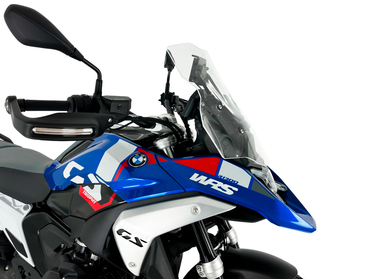 Plexi motocyklu WRS TOURING PLUS pro BMW R 1300 GS ABS rok 2023-2024 barva čirá