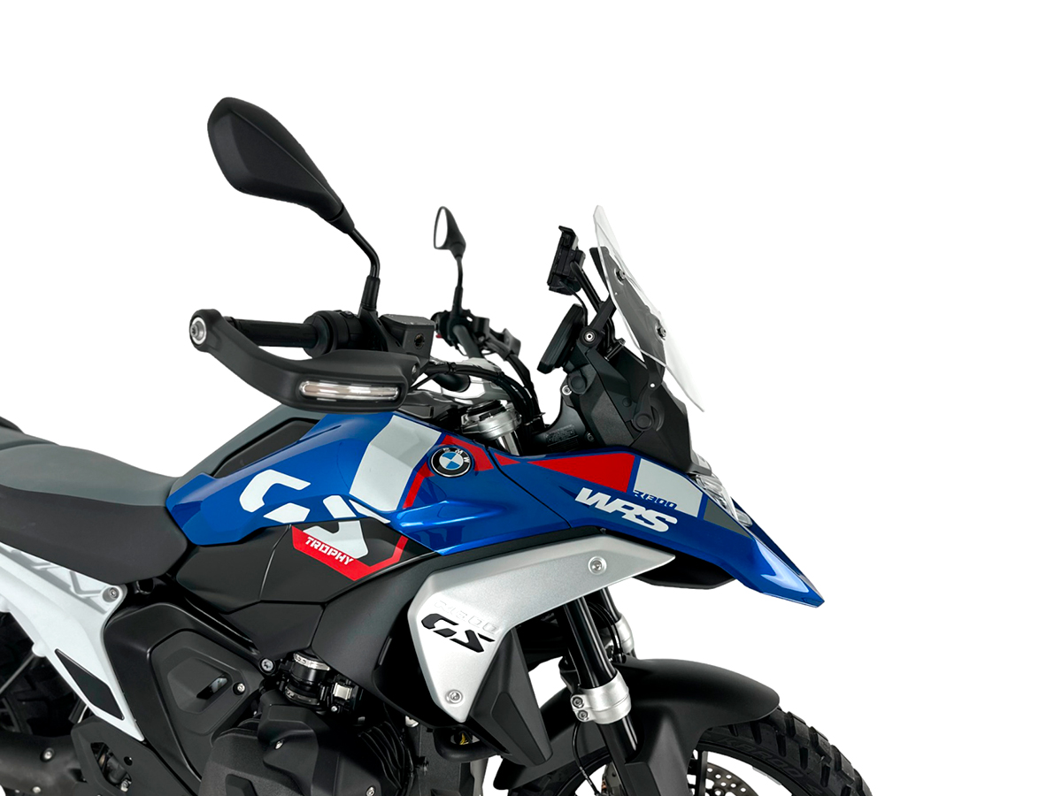 Plexi motocyklu WRS ENDURO pro BMW R 1300 GS ABS rok 2023-2024 barva čirá 