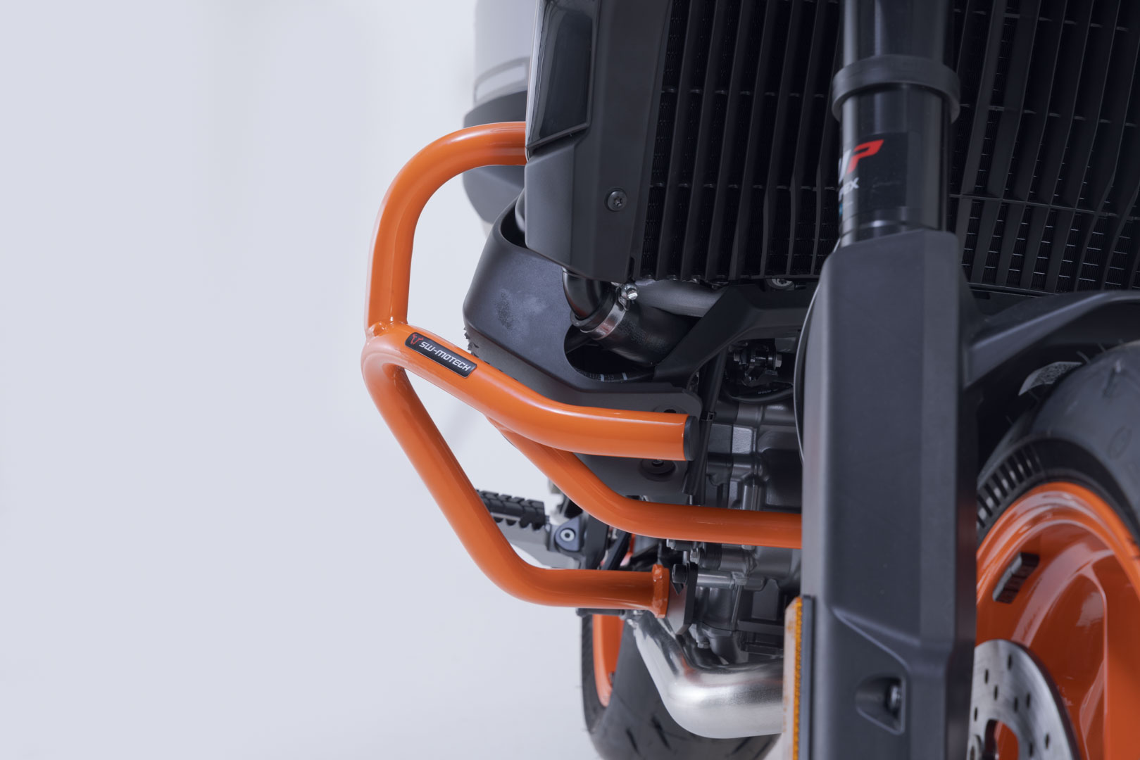 Padací rám SW MOTECH CRASH BAR pro KTM SMT 890 ABS rok 2023 oranžový