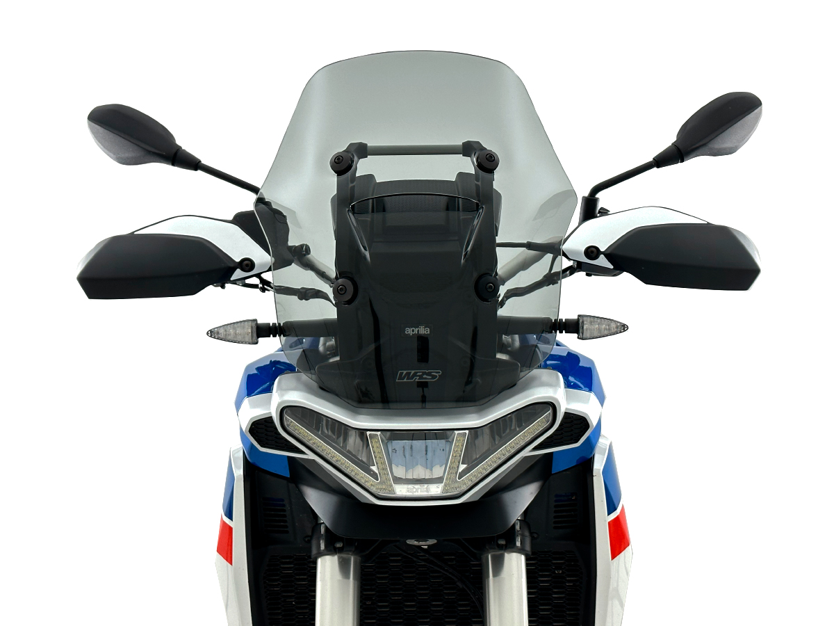 Plexi motocyklu WRS verze STANDARD pro APRILIA TUAREG 660 rok 2022-2024 barva kouřová, výška plexi 45 cm
