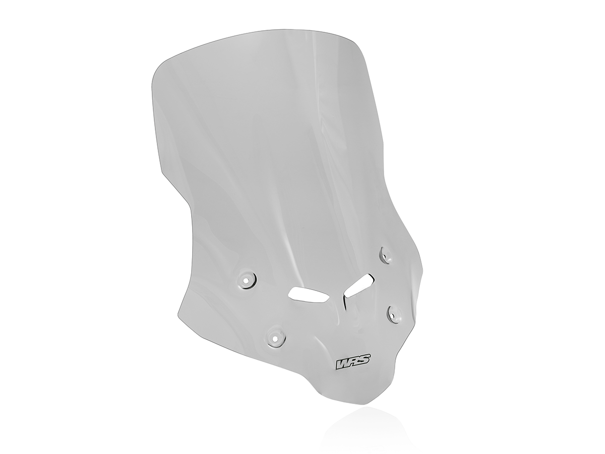 Plexi motocyklu WRS verze CAPONORD pro HONDA HORNET 750 ABS rok 2023-2024 barva kouřová, výška plexi 51 cm