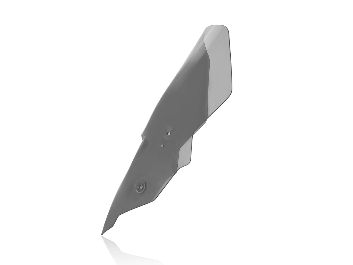 Plexi motocyklu WRS verze TOURING pro HONDA XL 750 TRANSALP ABS rok 2023-2024 barva tmavě kouřová, výška plexi 45,5 cm