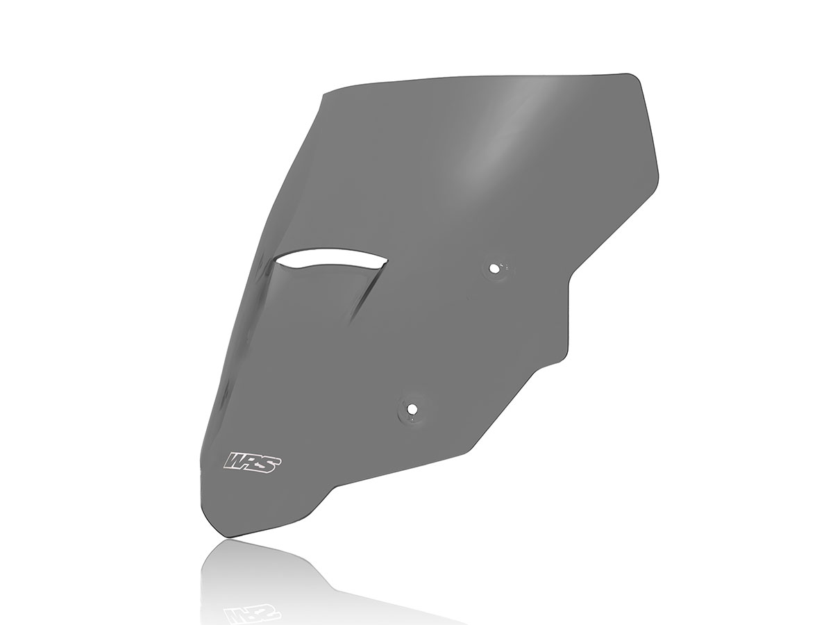 Plexi motocyklu WRS verze SPORT pro HONDA XL 750 TRANSALP ABS rok 2023-2024 barva tmavě kouřová, výška plexi 35,5 cm