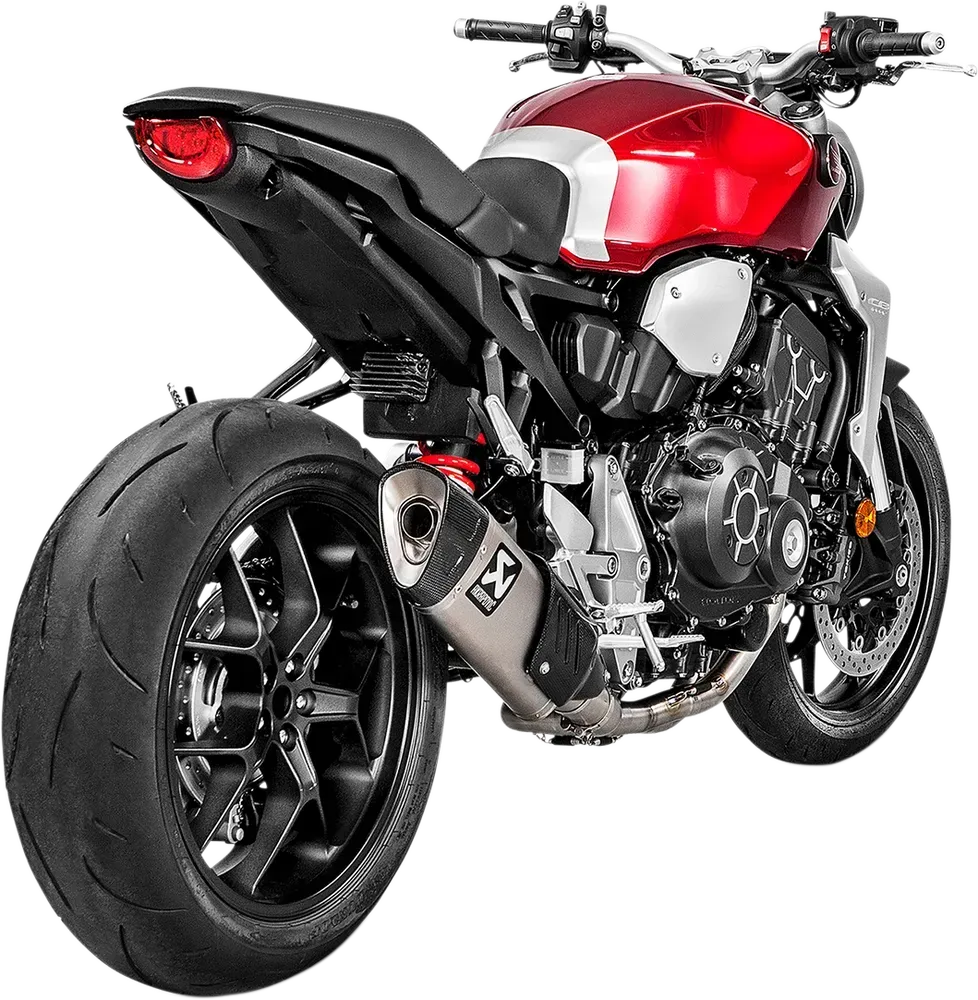 Koncovka výfuku motocyklu AKRAPOVIČ SLIP-ON SERIES MUFFLERS pro HONDA CB 1000 R rok 2018-2024, homologovaná