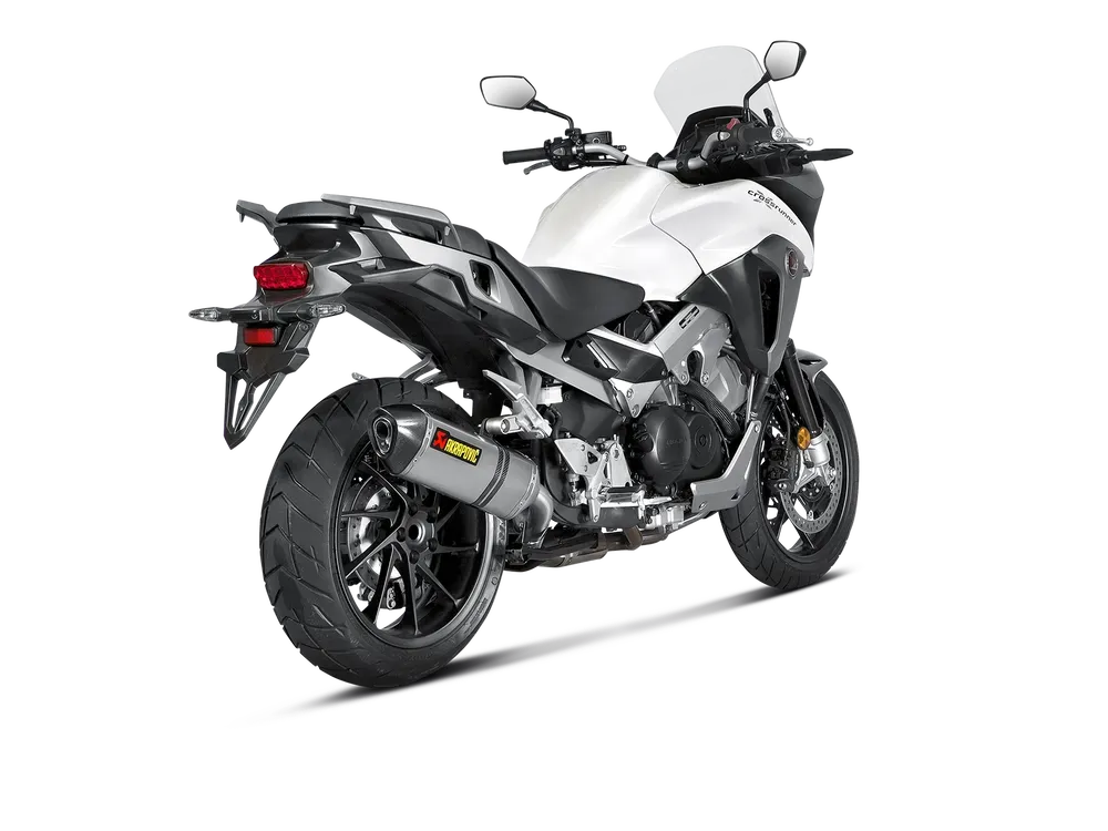 Koncovka výfuku motocyklu AKRAPOVIČ SLIP-ON SERIES MUFFLERS pro HONDA VFR 800 F rok 2014-2016, homologovaná
