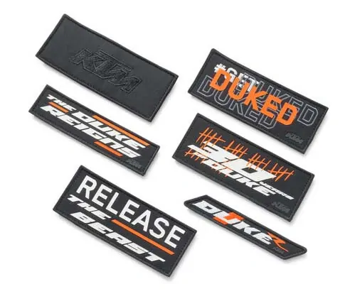 Textilní ruksak / batoh KTM DUKE BAG barva černá/oranžová