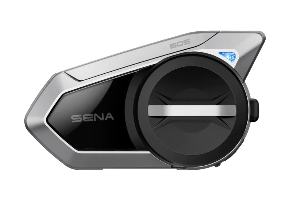 Komunikační zařízení / headset  pro motorkáře SENA 50S dosah 2 km, balení dvou jednotek