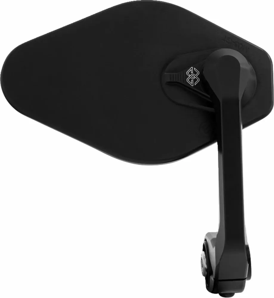 Motocyklové zpětné zrcátko do řidítek / zrcátko motocyklu GILLES TOOLING GT MIRROR STRATOS SYM M03-01-BD - barva černá - 1 kus - L / P