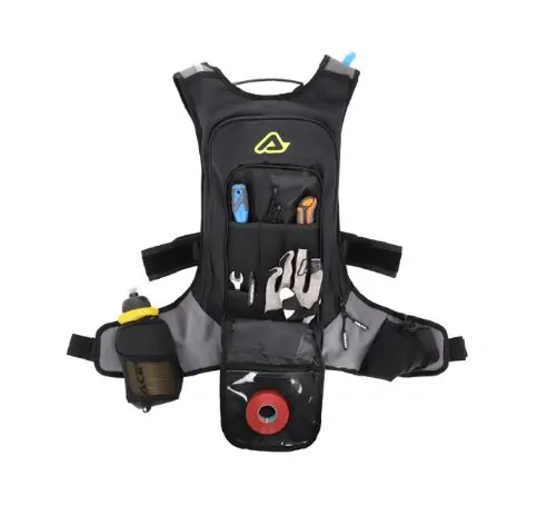 Batoh s picím vakem / picí vak ACERBIS X-STORM LOGO objem batoh 14,5 L / objem picího vaku 3 L, barva černá/šedá/bílá