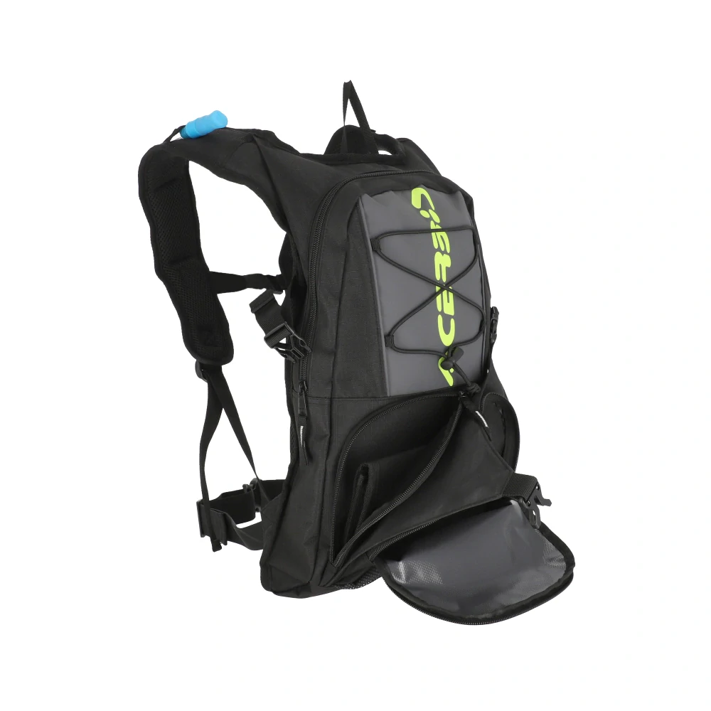 Batoh s picím vakem / picí vak ACERBIS H20 DRINK BAG/BACKPACK objem batohu 10 litrů, objem picího vaku 3 litry, barva černá/šedá/žlutá fluo
